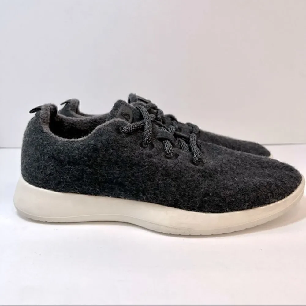Allbirds Wool Runners Grey Merino Wool Shoes Womens‎ 7